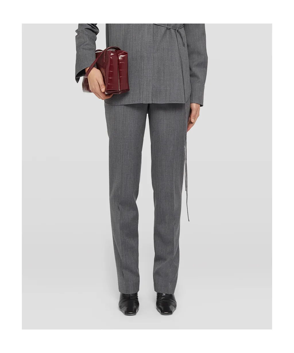 Front Pleat Tailored Trousers