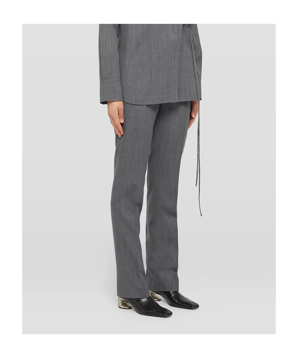 Front Pleat Tailored Trousers