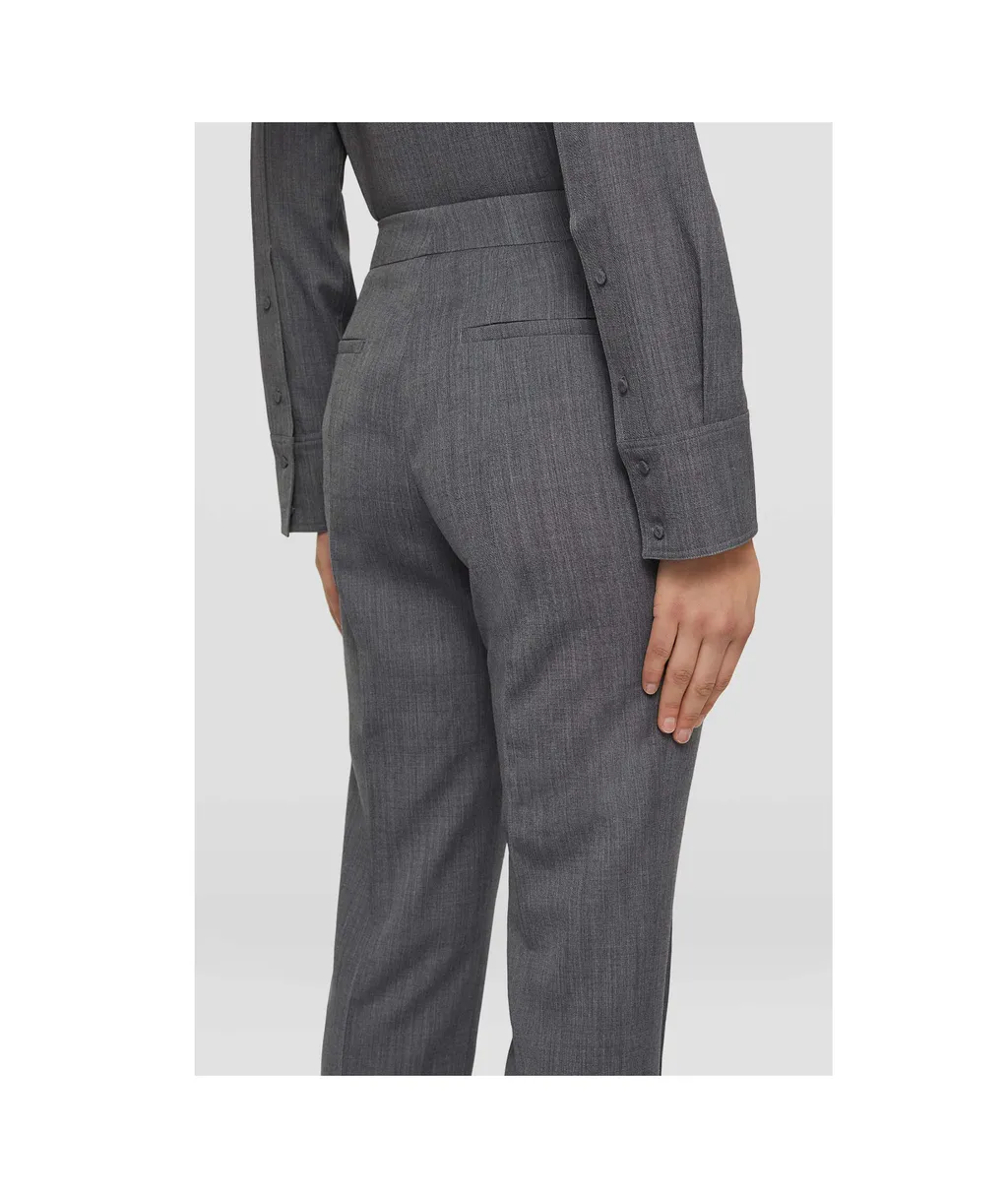 Front Pleat Tailored Trousers