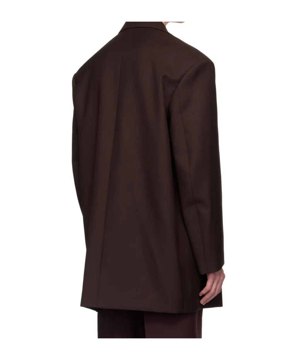 Long-Sleeved Suit Coat