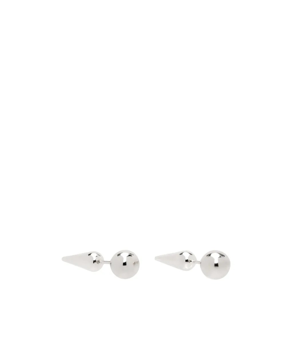 Spike-Stud Post-Back Earrings