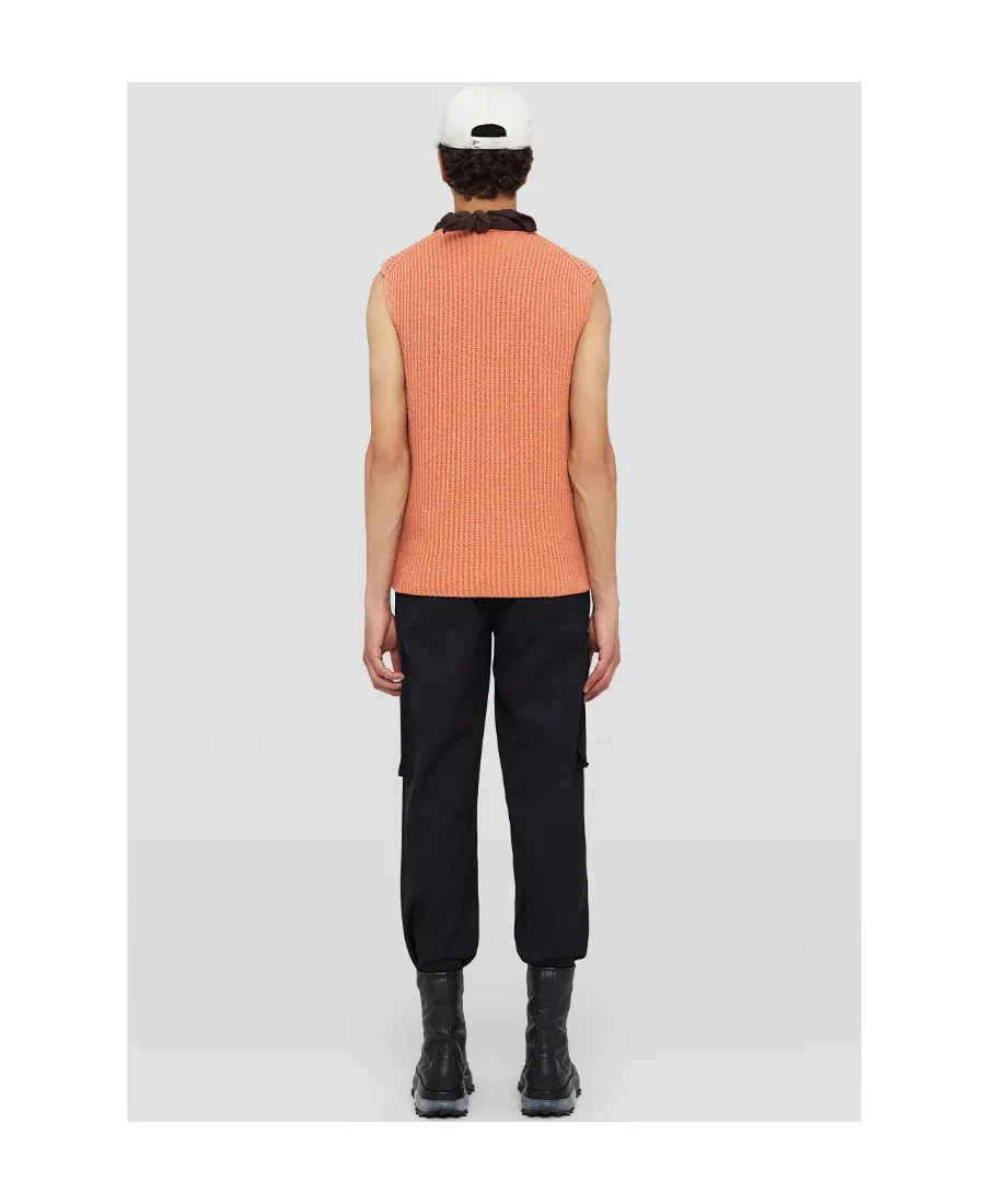 Ribbed Knitted Vest