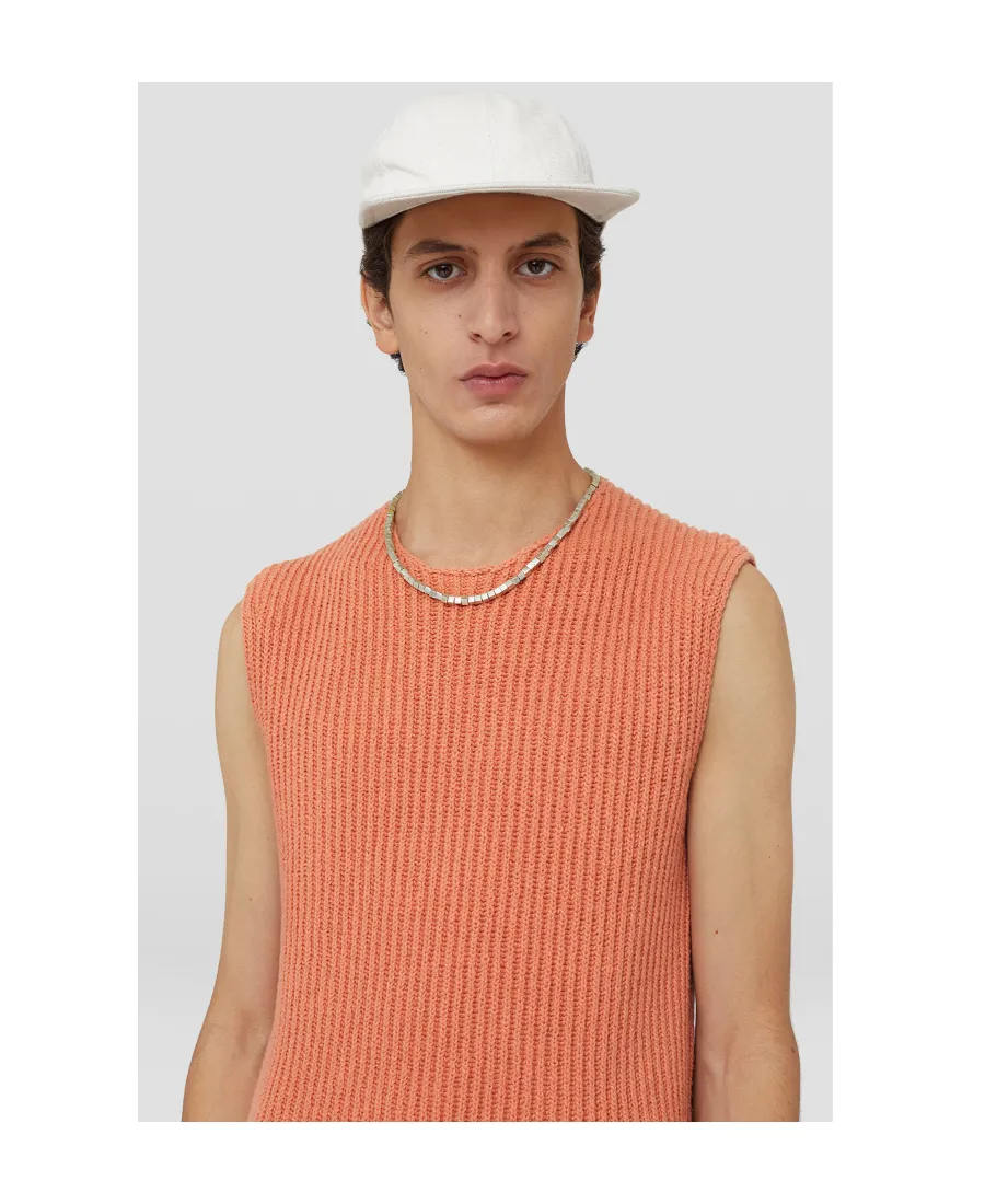 Ribbed Knitted Vest
