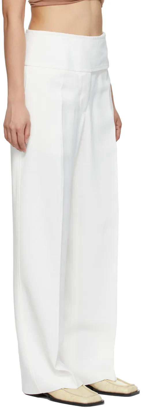 Logo Straight Casual Pants