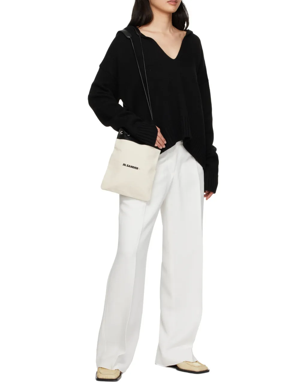 Logo Straight Casual Pants