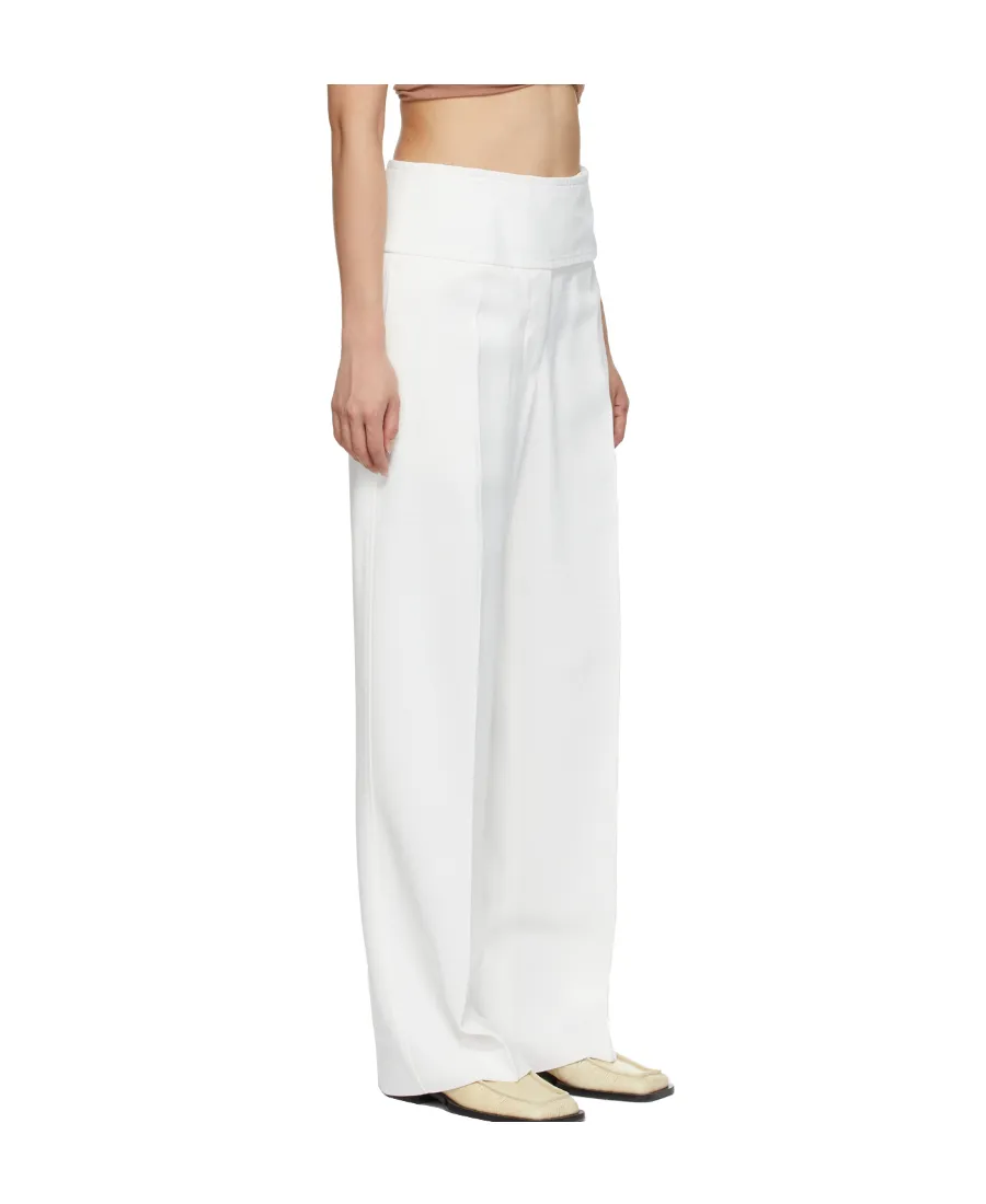 Logo Straight Casual Pants