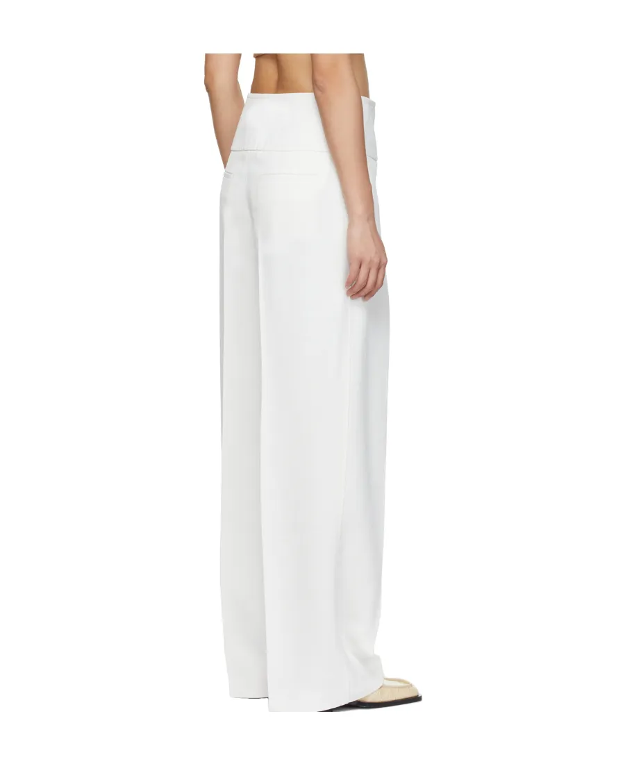 Logo Straight Casual Pants