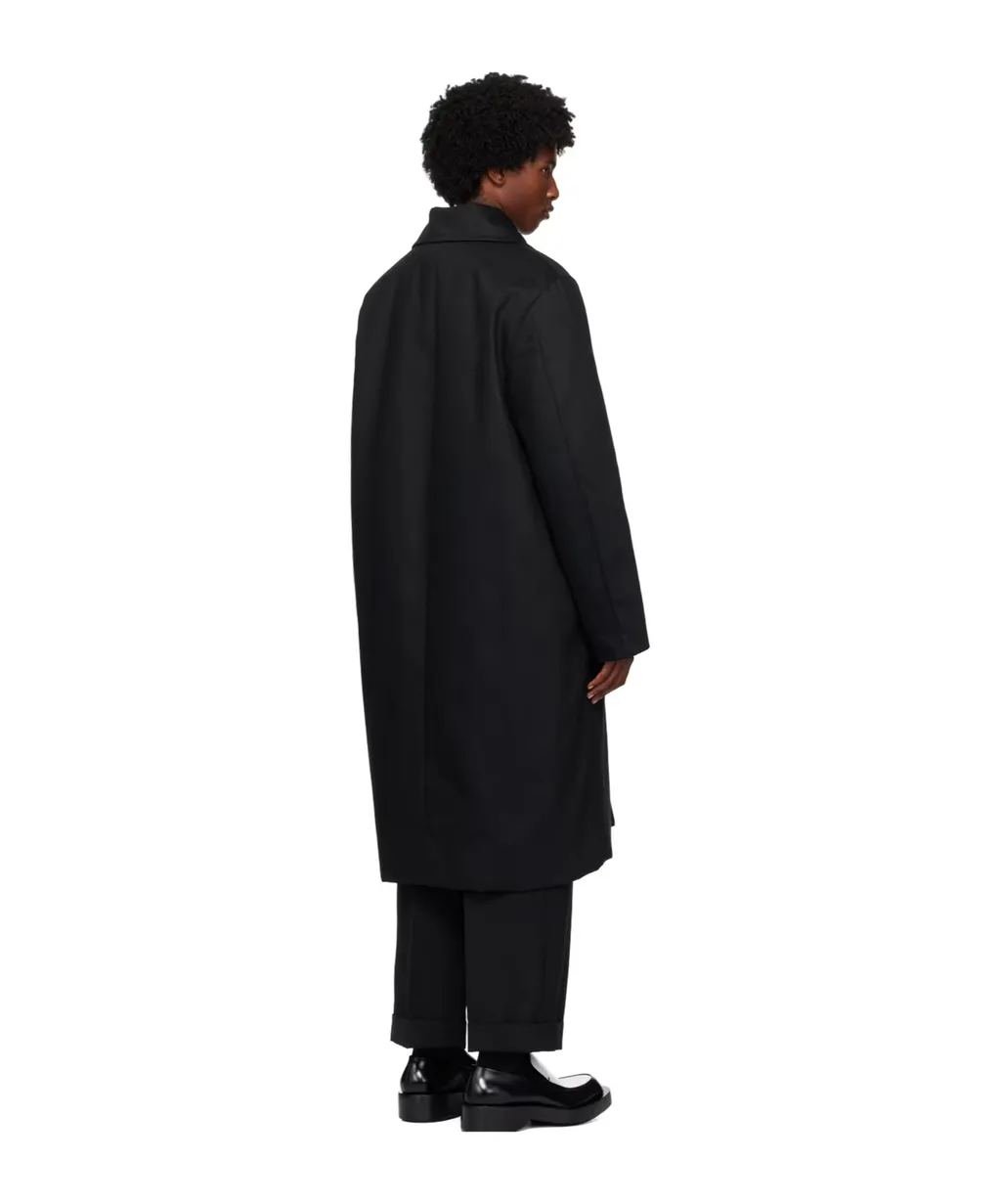 Lapel Button-Down Coat