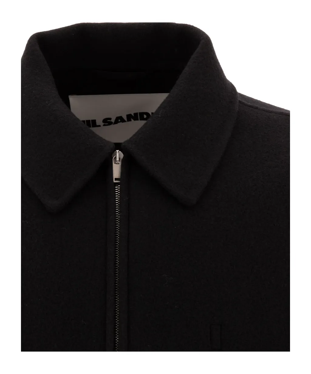 Relaxed Fit Zipped Up Jacket