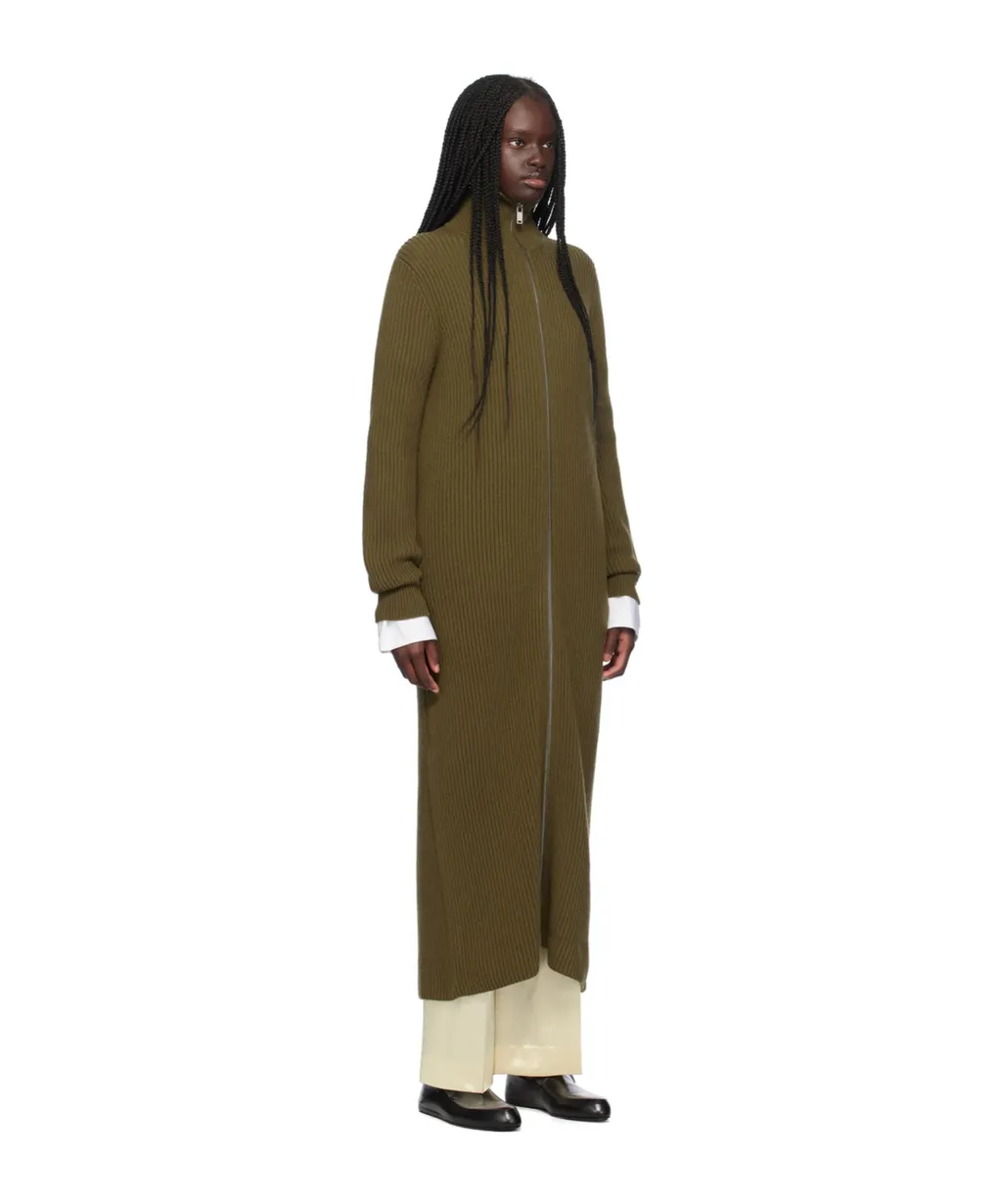 Zip Turtleneck Sweater