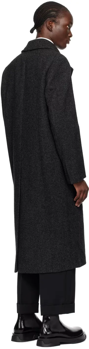 Notched Lapel Coat