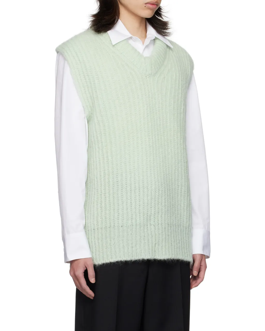 Sleeveless Knitted Sweater