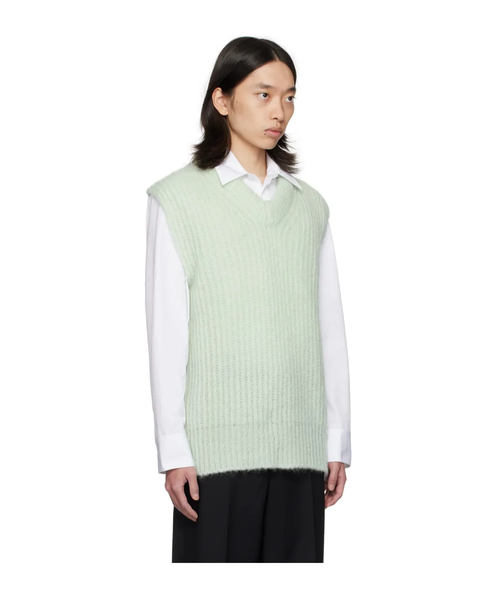 Sleeveless Knitted Sweater