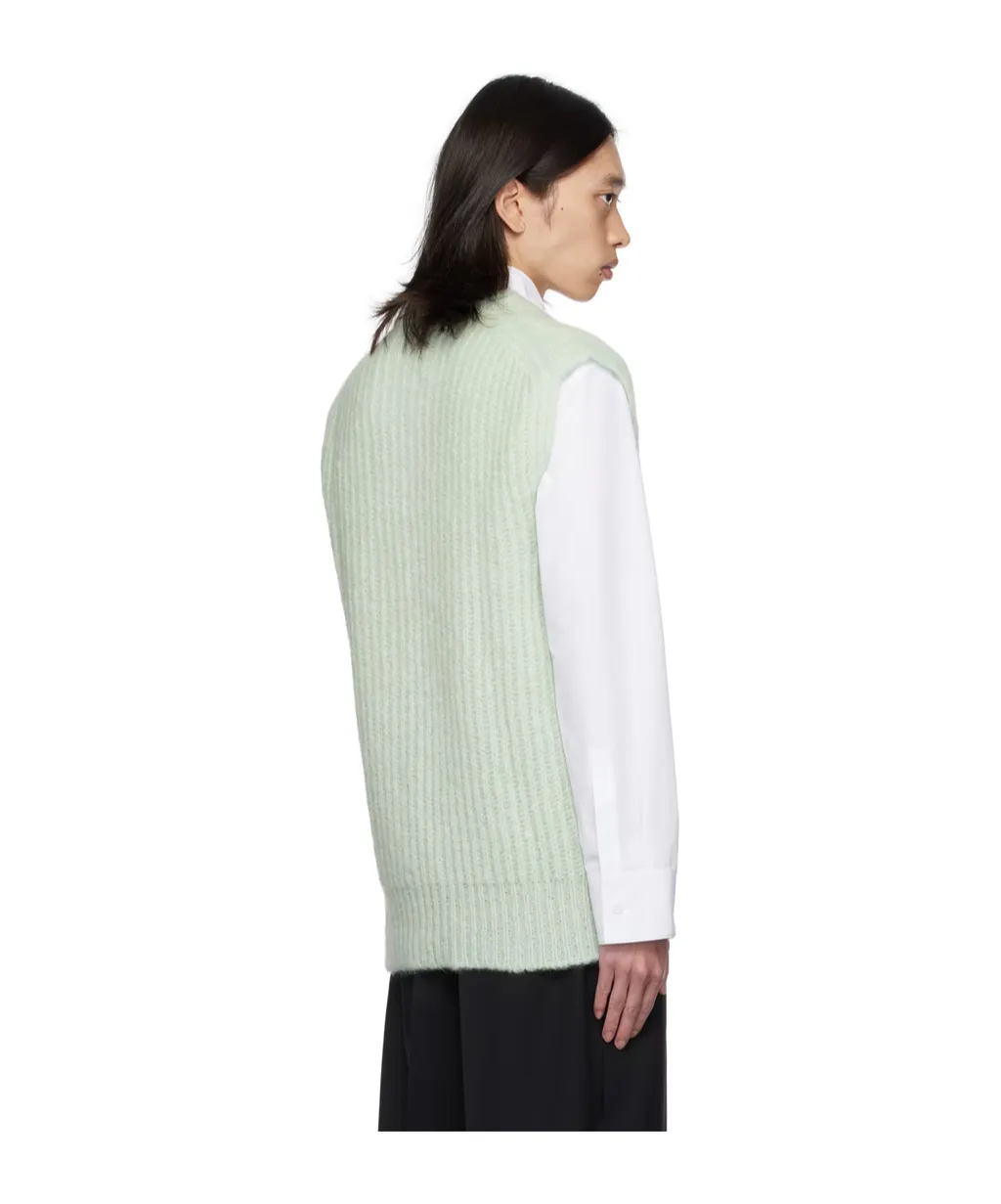 Sleeveless Knitted Sweater