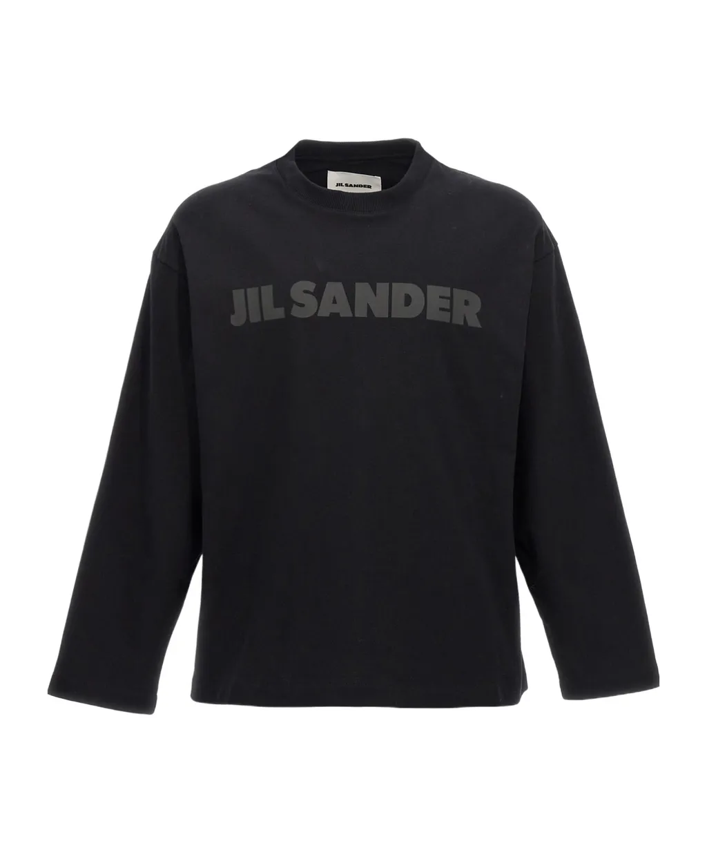 Logo Printed Long-Sleeved T-Shirt