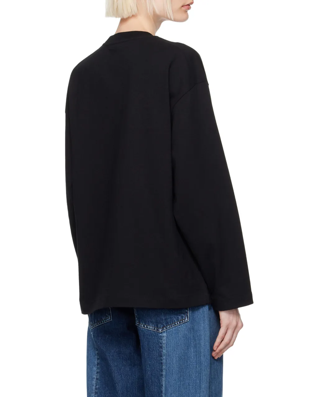 Logo Printed Long-Sleeved T-Shirt