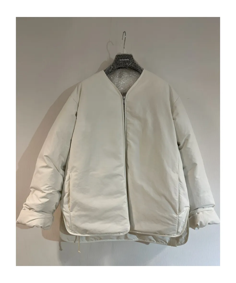 Curved Hem Down Jacket