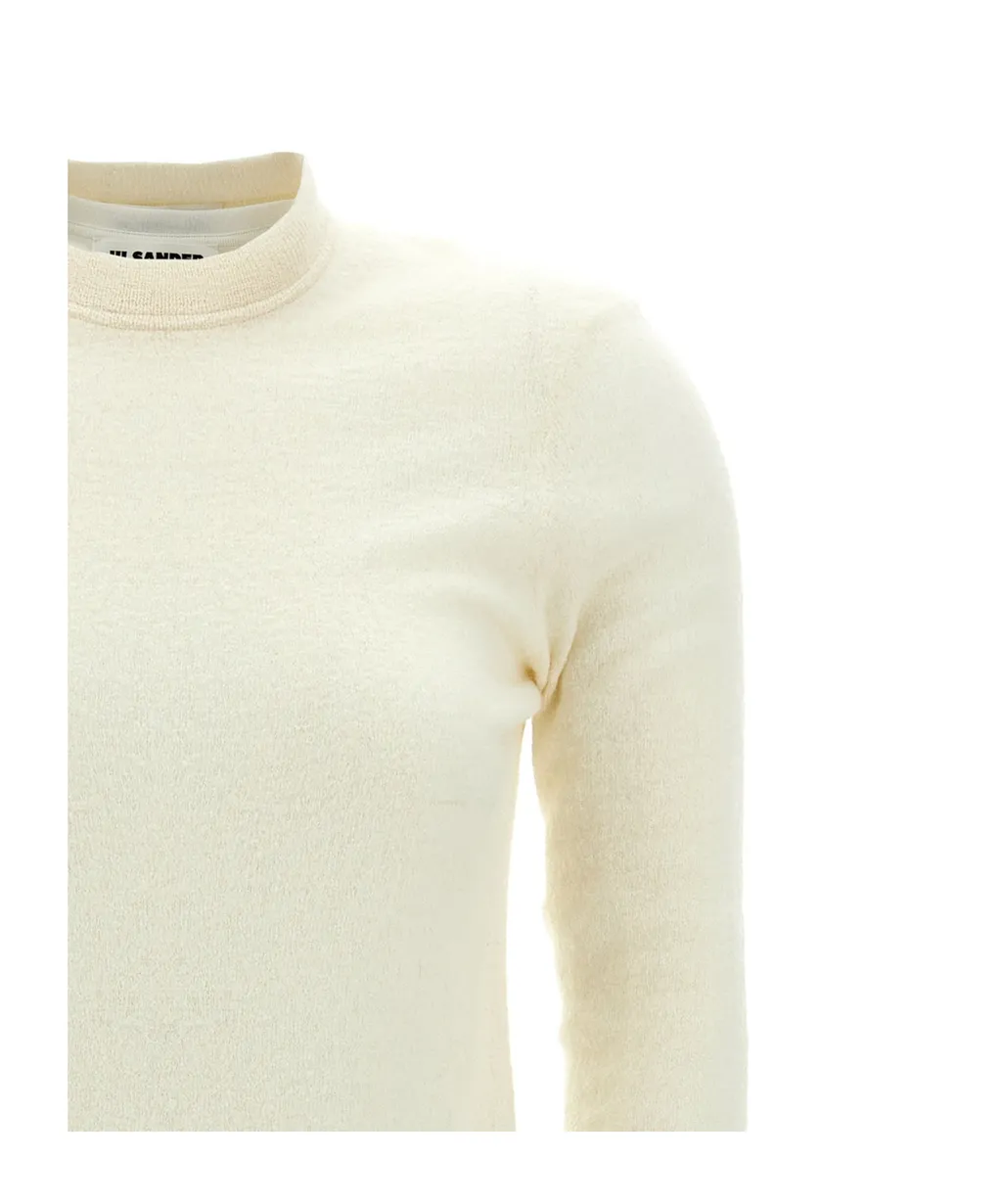 Crewneck Knitted Maxi Dress