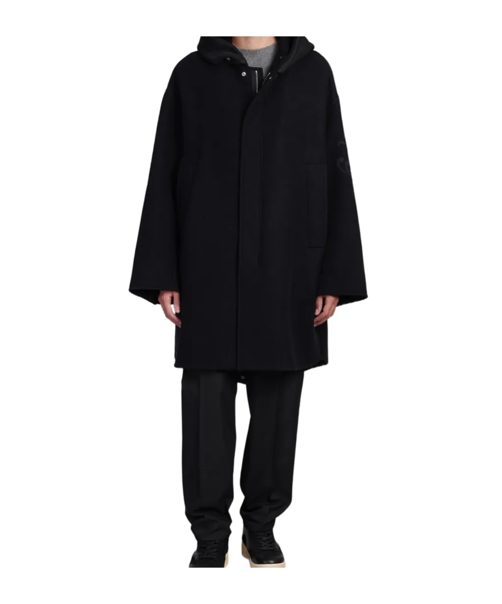 High-Low Hem Coat