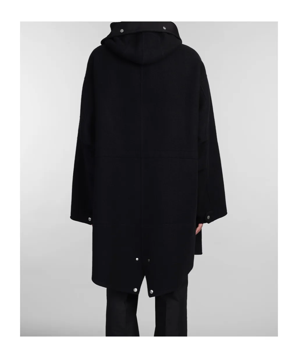 High-Low Hem Coat