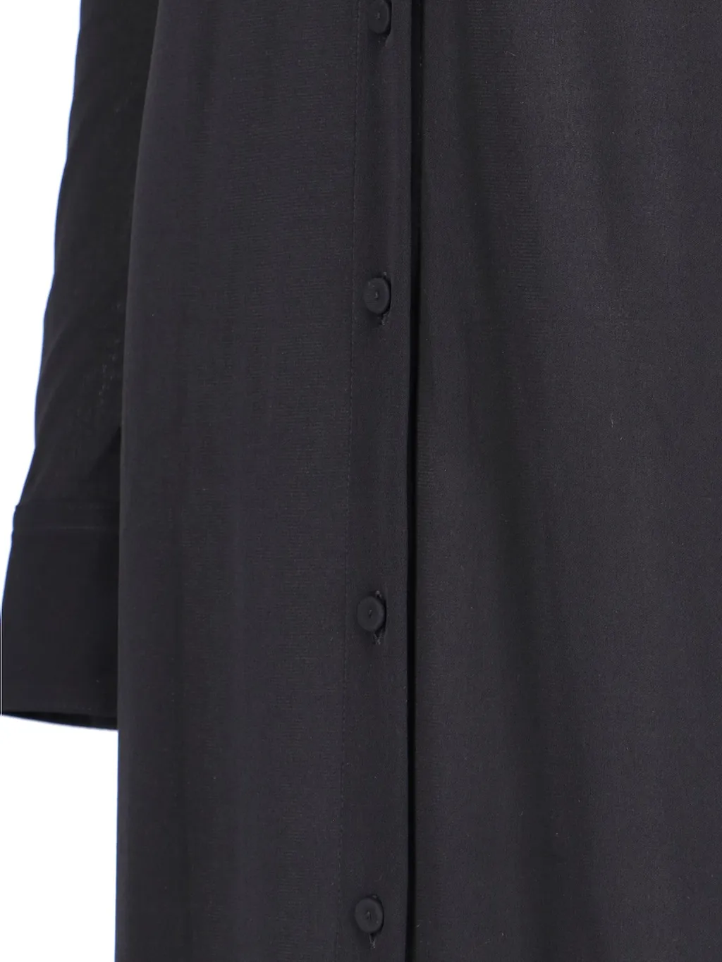 Button Up Maxi Chemisier Dress