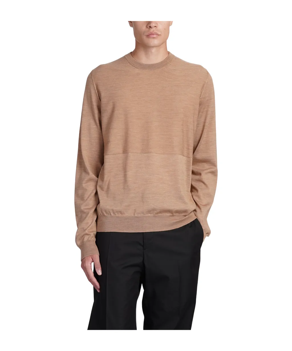 Crewneck Long-Sleeved Jumper