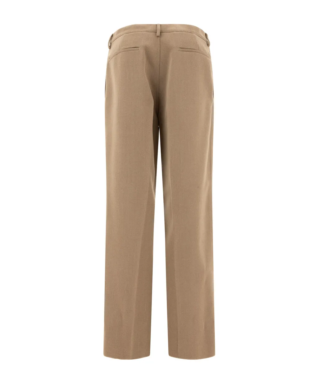 High Waist Straight Leg Pants