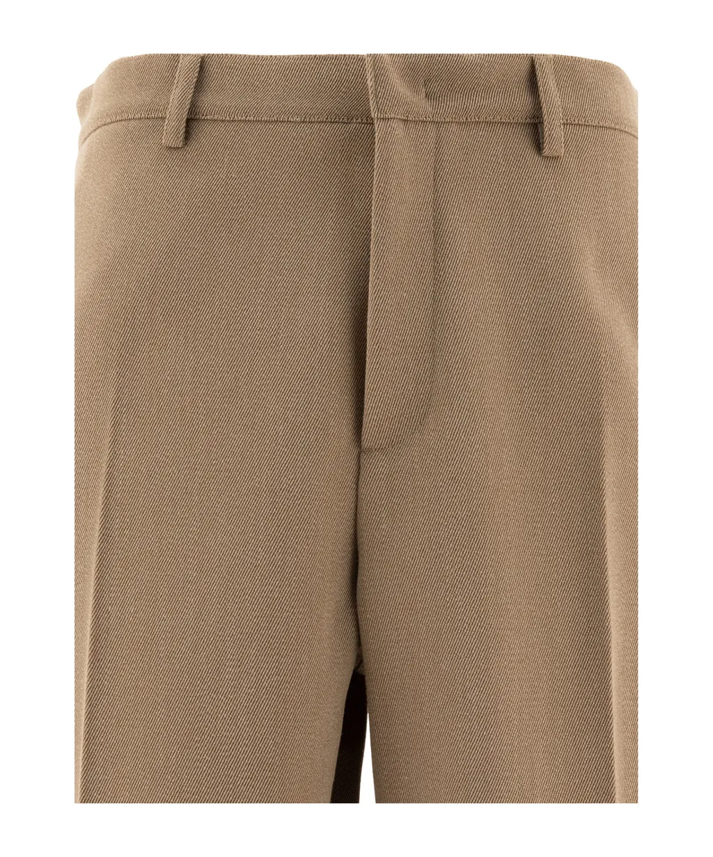 High Waist Straight Leg Pants