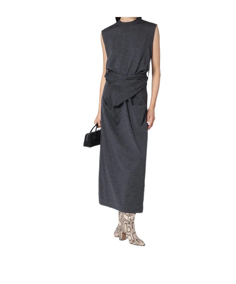 Wrap-Effect Dress