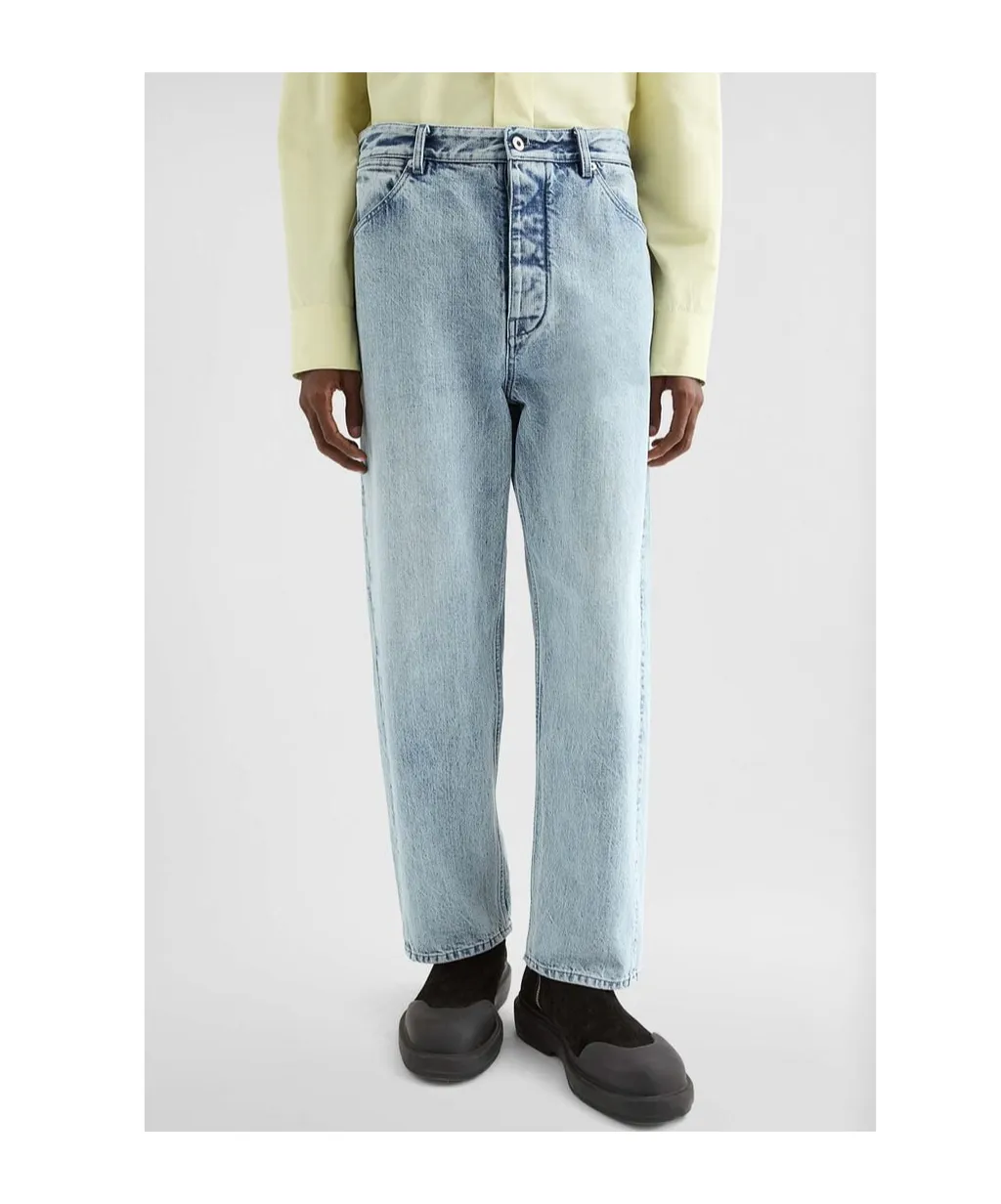 Logo Patch Loose-Fit Jeans