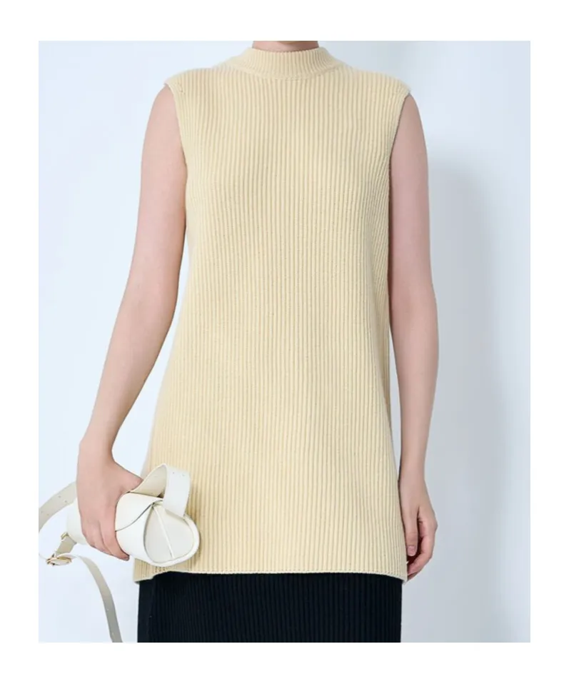 Sleeveless Knitted Vest