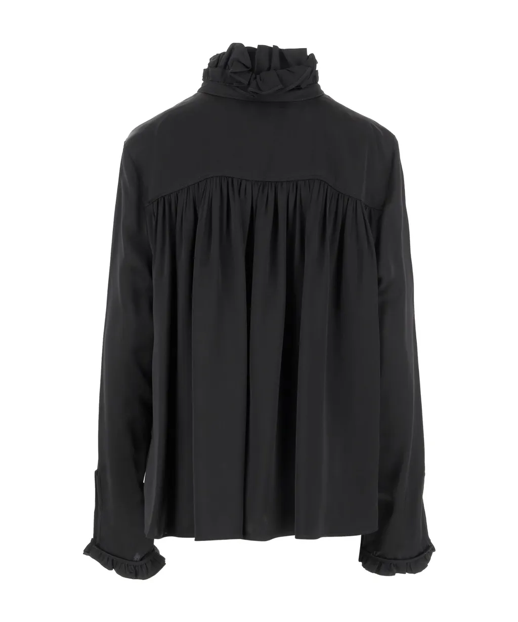 Ruffle Long Sleeved Shirt