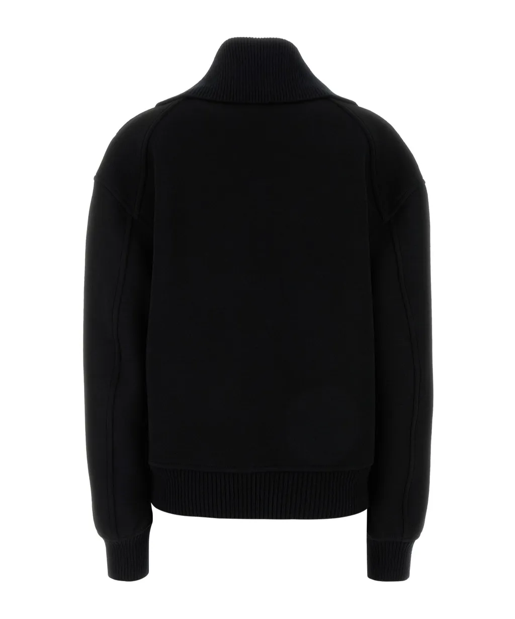 Zipped Bomber Jacket