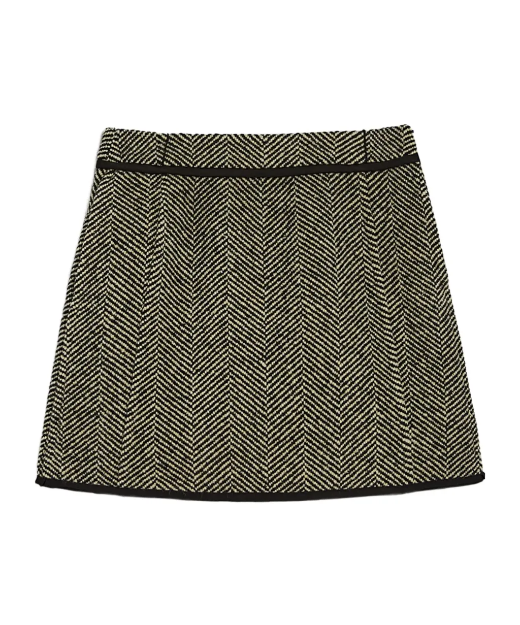 Tweed Mini Skirt