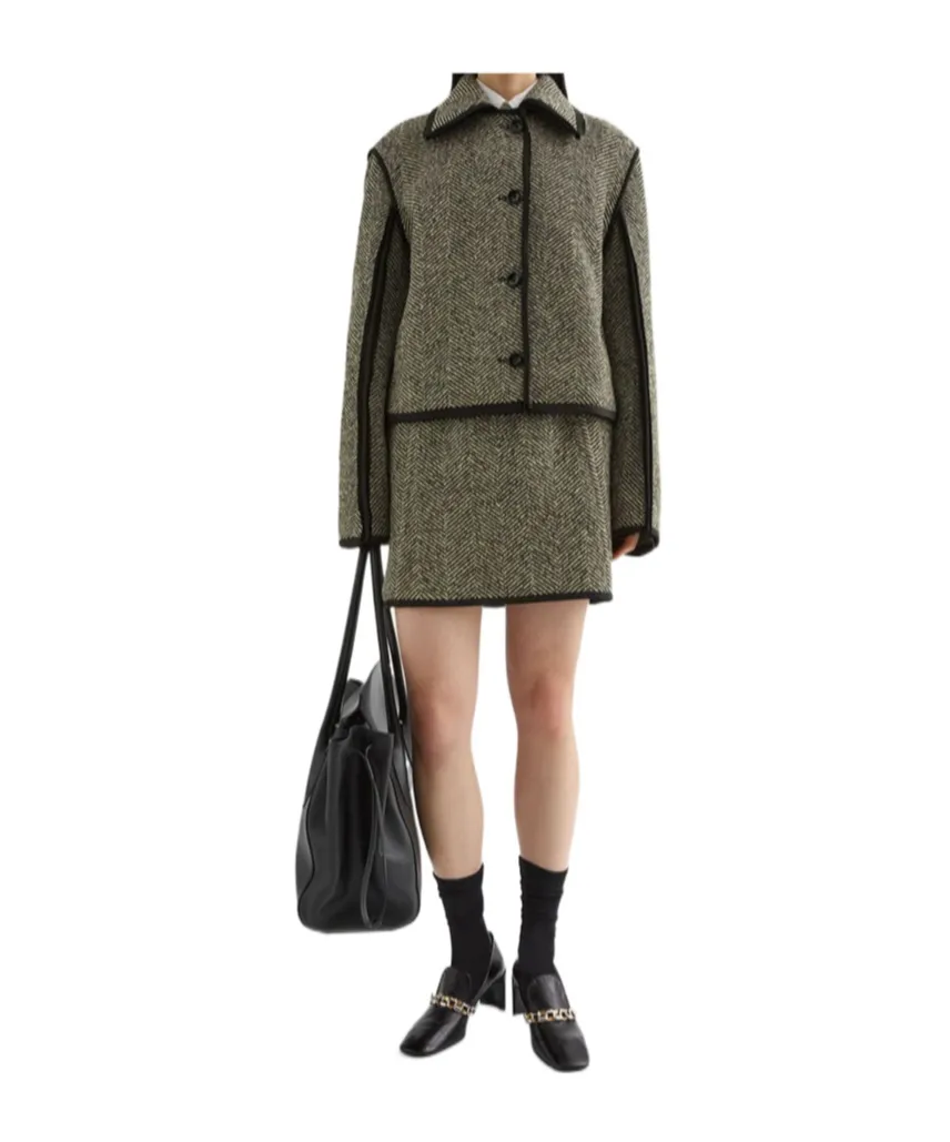Tweed Mini Skirt