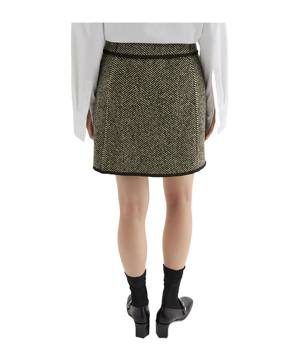 Tweed Mini Skirt