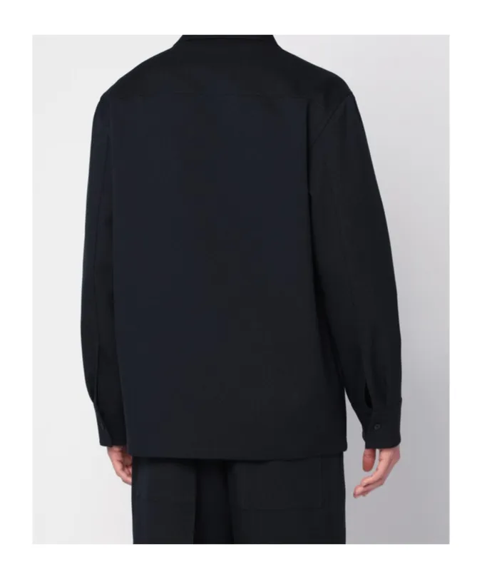 Zip-Fastening Shirt Jacket