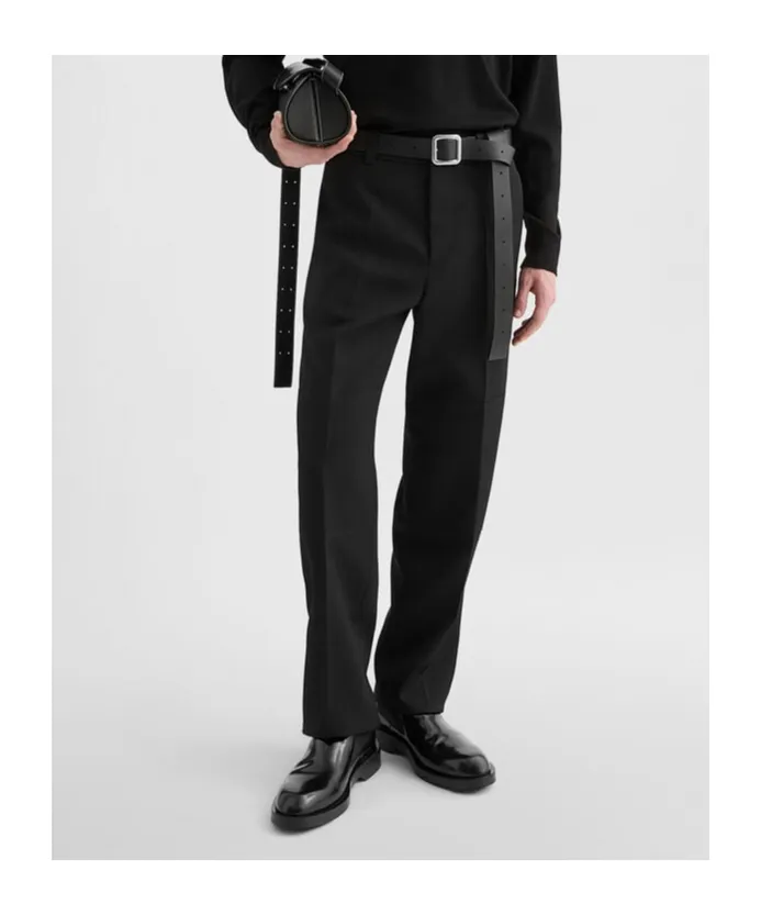 Wool Gabardine Trousers