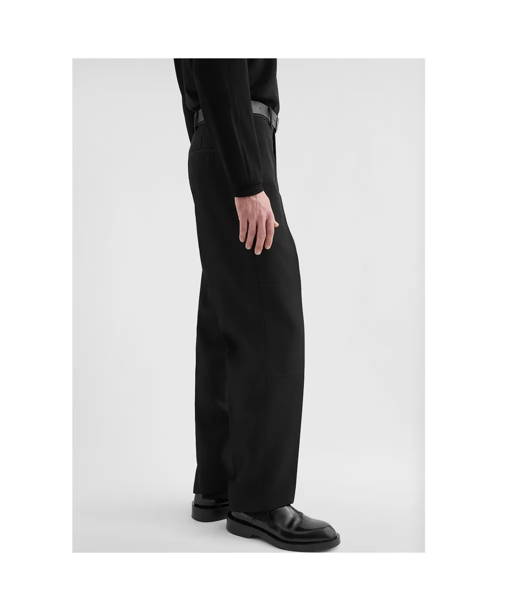Wool Gabardine Trousers