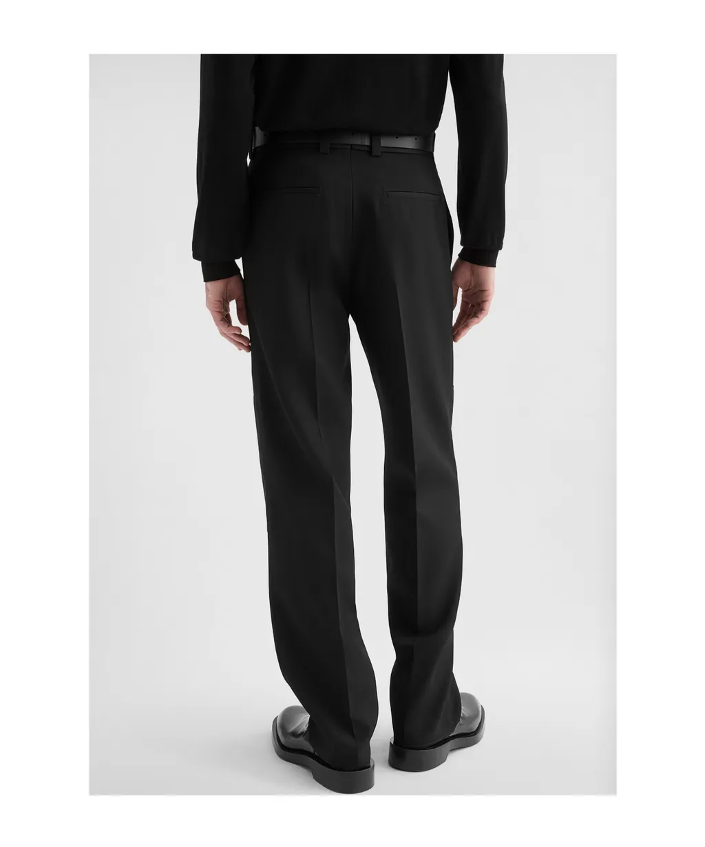 Wool Gabardine Trousers