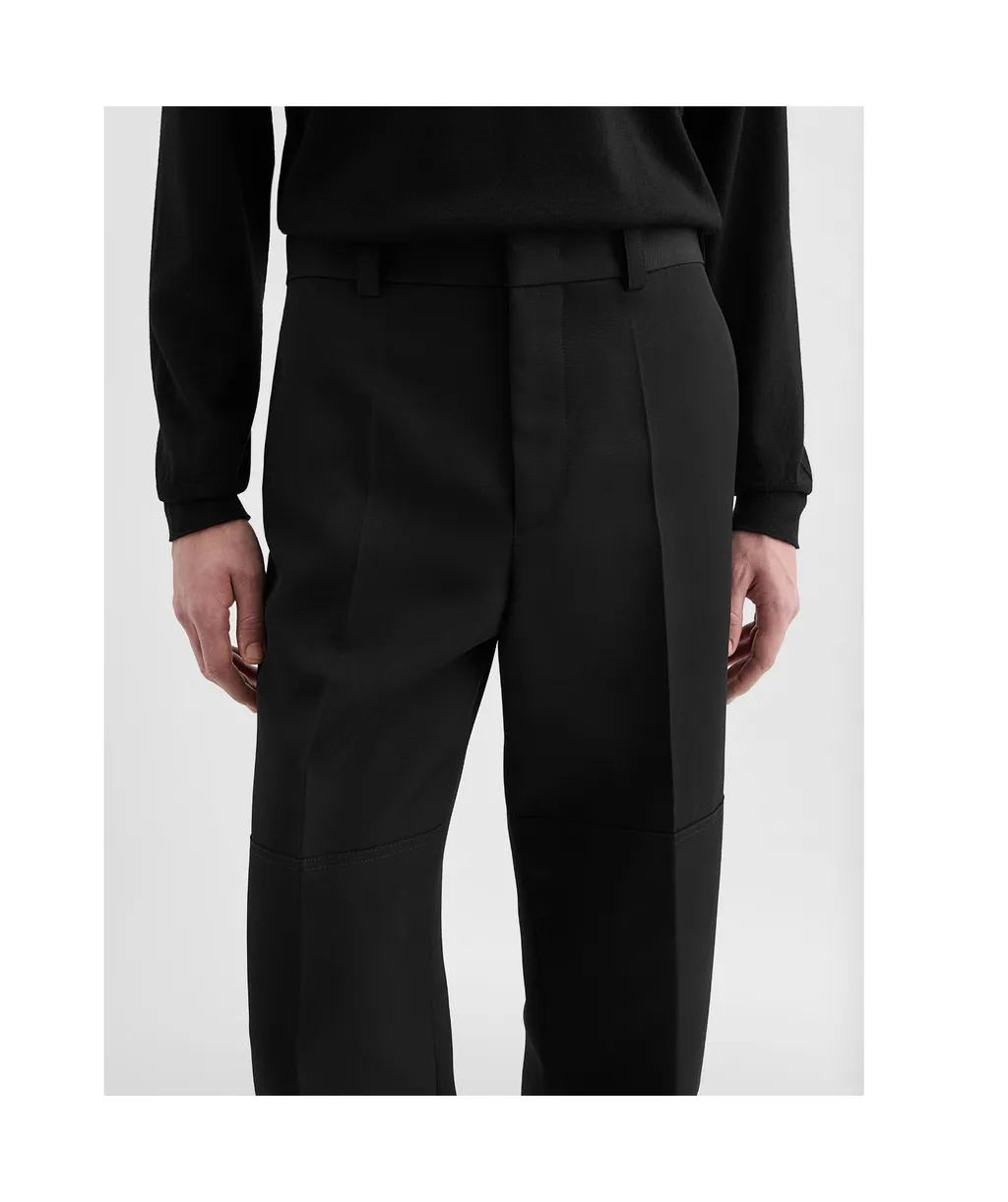 Wool Gabardine Trousers