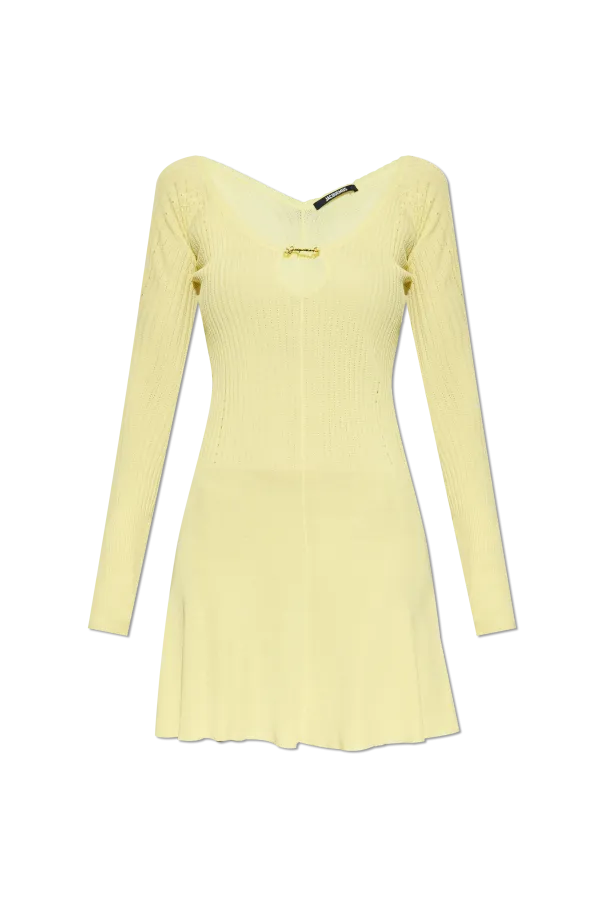 Pralù Long-Sleeve Mini Dress