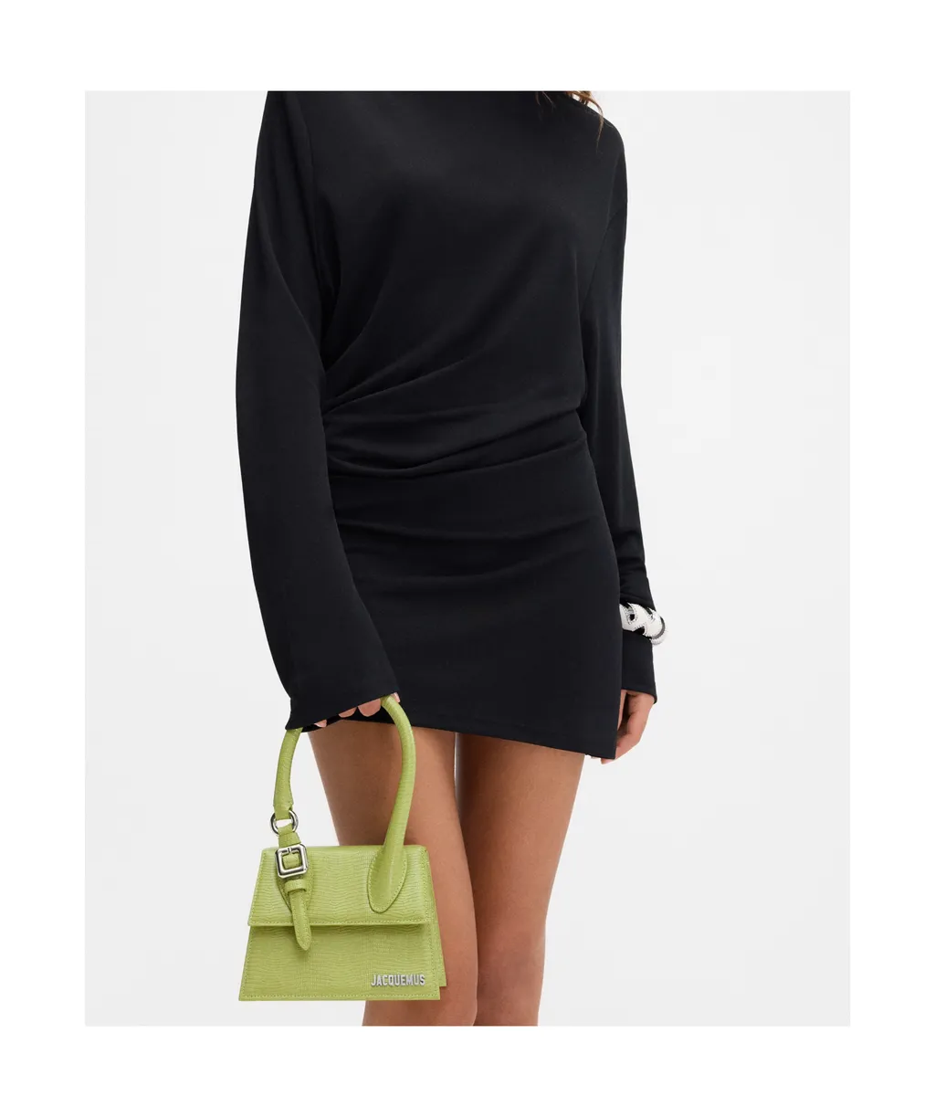 Le Chiquito Moyen Boucle Top Handle Bag