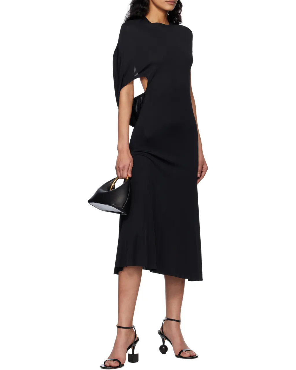 Drape Detailed Dress