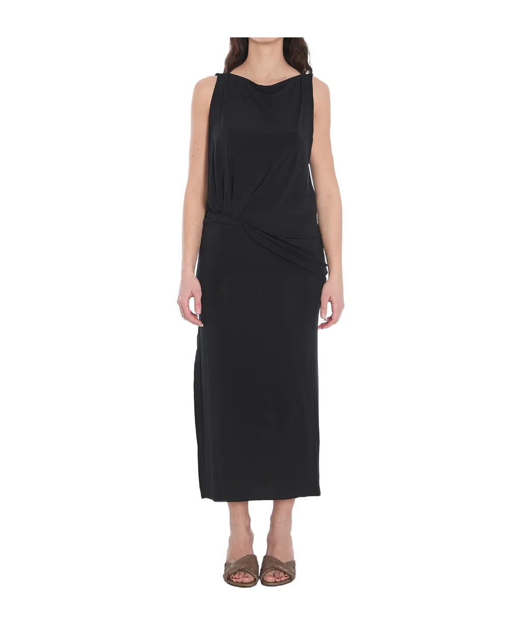 Twist Detailed Long Dress