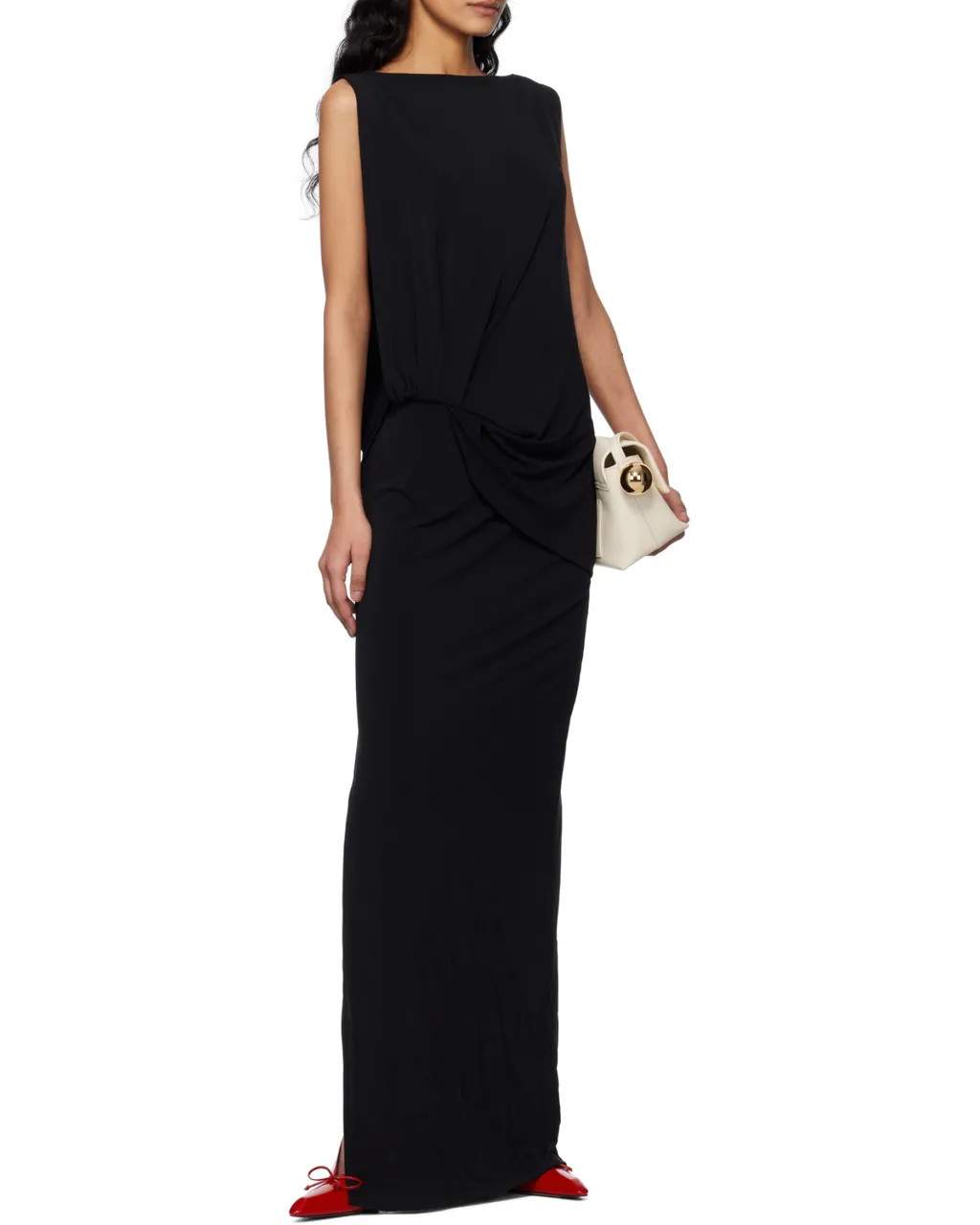 Twist Detailed Long Dress