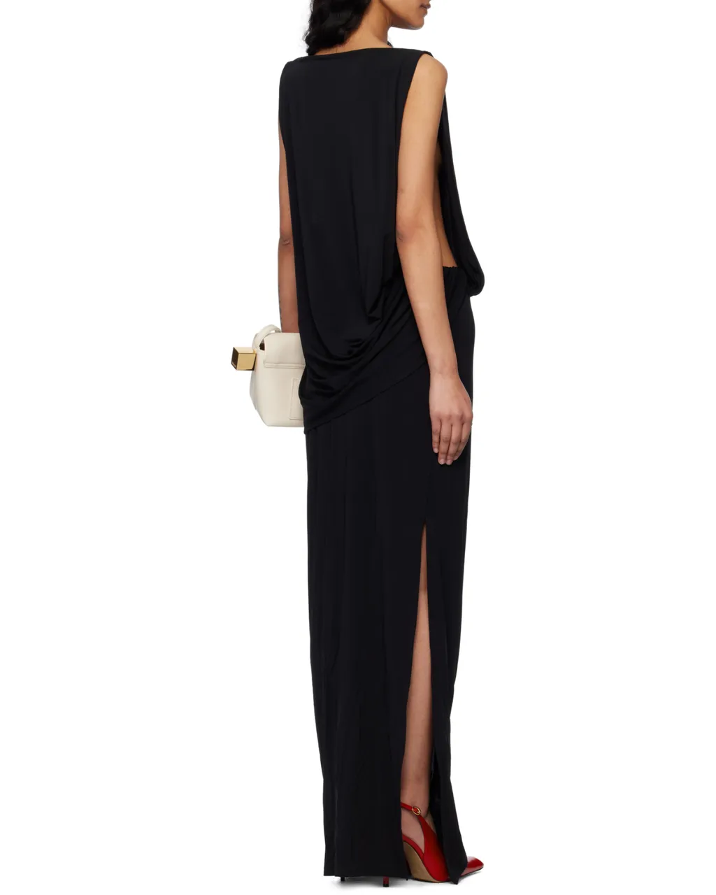 Twist Detailed Long Dress