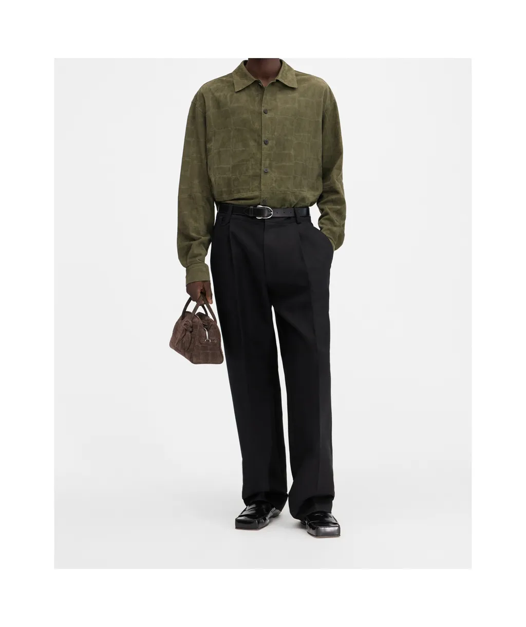 Belt-Loop Casual Pants