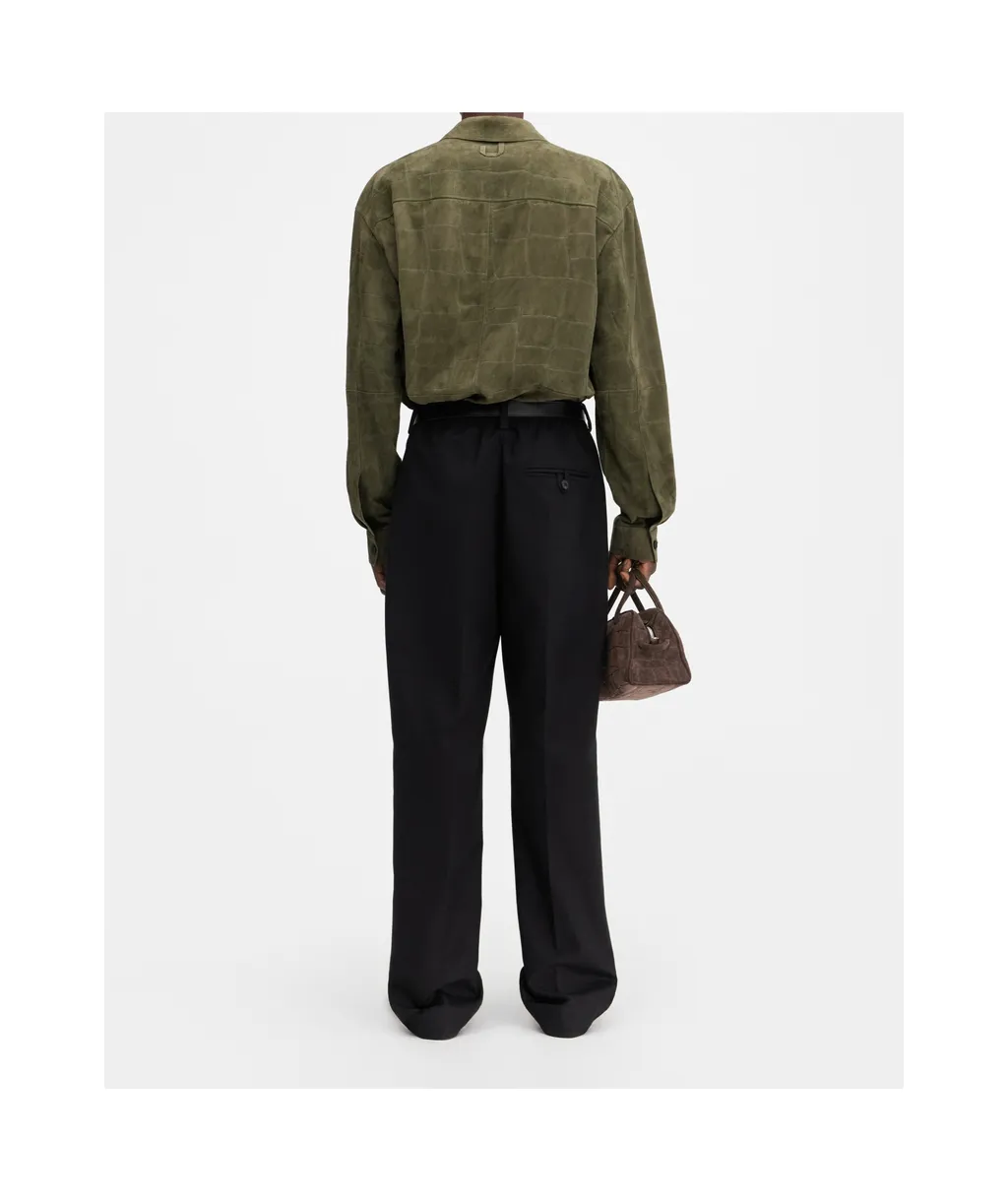 Belt-Loop Casual Pants