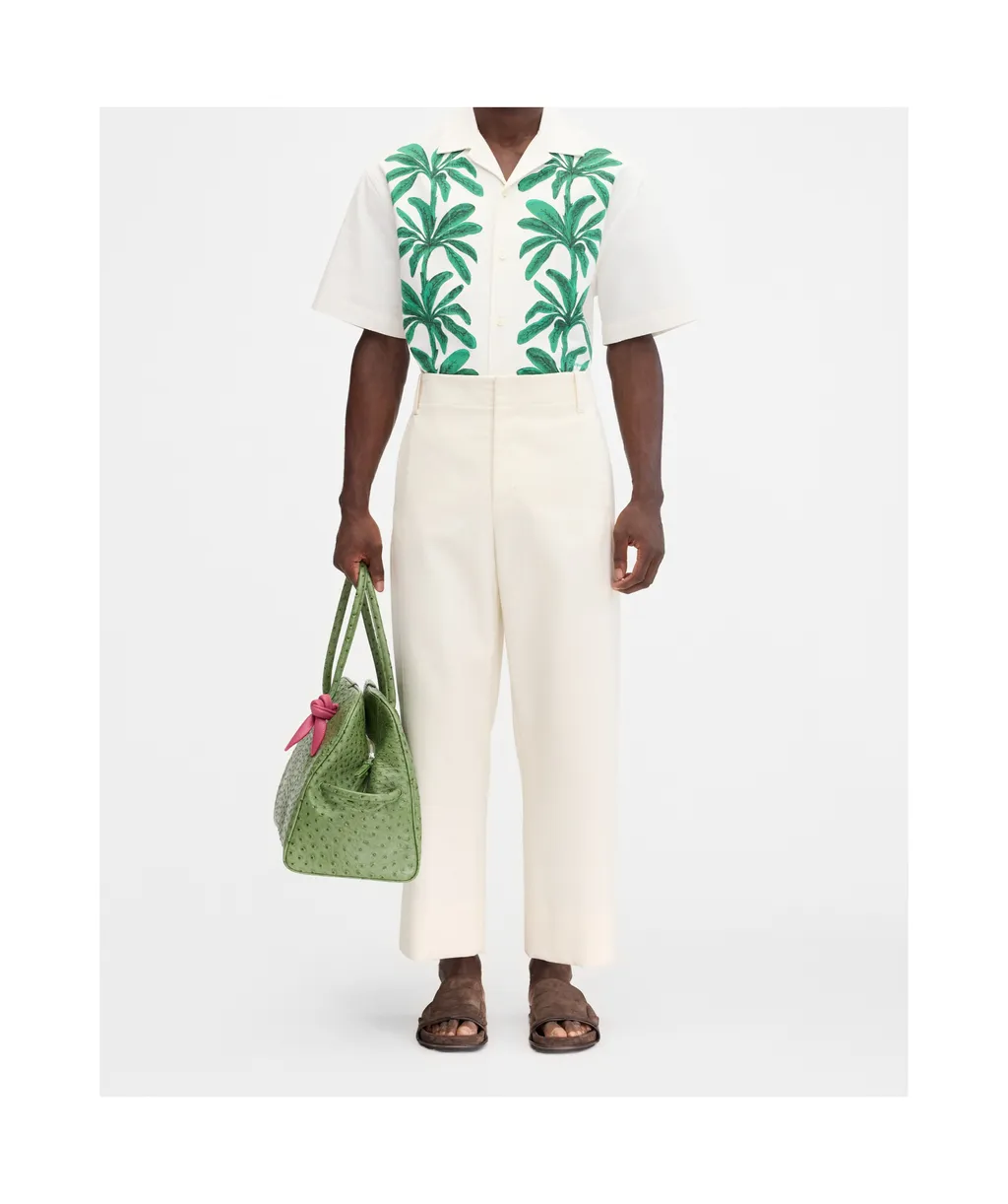 Belt-Loop Casual Pants